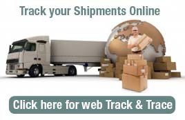 Track your shipments online with our web track and trace
